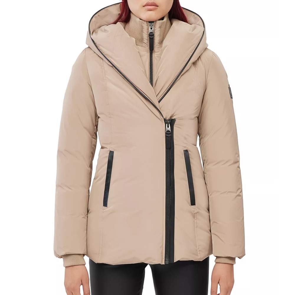Mackage Adali Asymmetric Hooded Coat